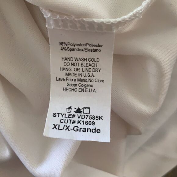 NWT BEAUTIFUL XL PINK BLUSH MAXI LONG SLEEVED GOLD MATERNITY DRESS W/SIDE RUCHE - Picture 9 of 9